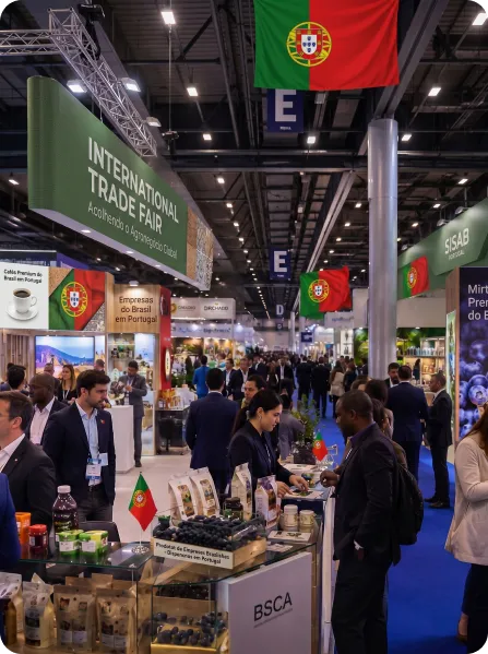 Showroom e evento internacional da Castro Export